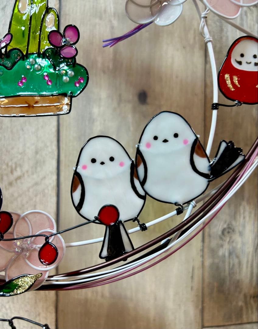 フレブルちゃん「お正月リース」「ハロウィンリース」ワイヤークラフト