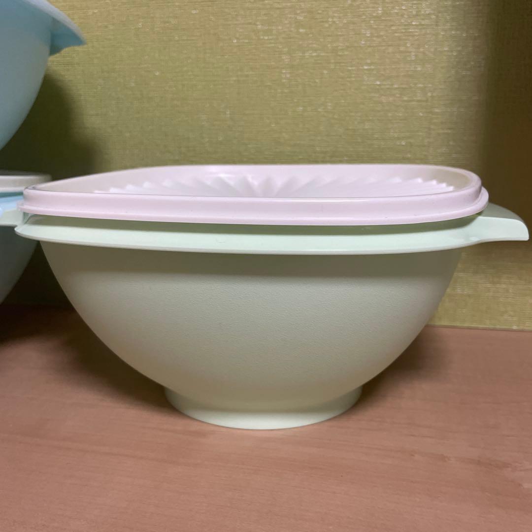 未使用品　タッパーウェア ヘリテージ ボウル5点セット