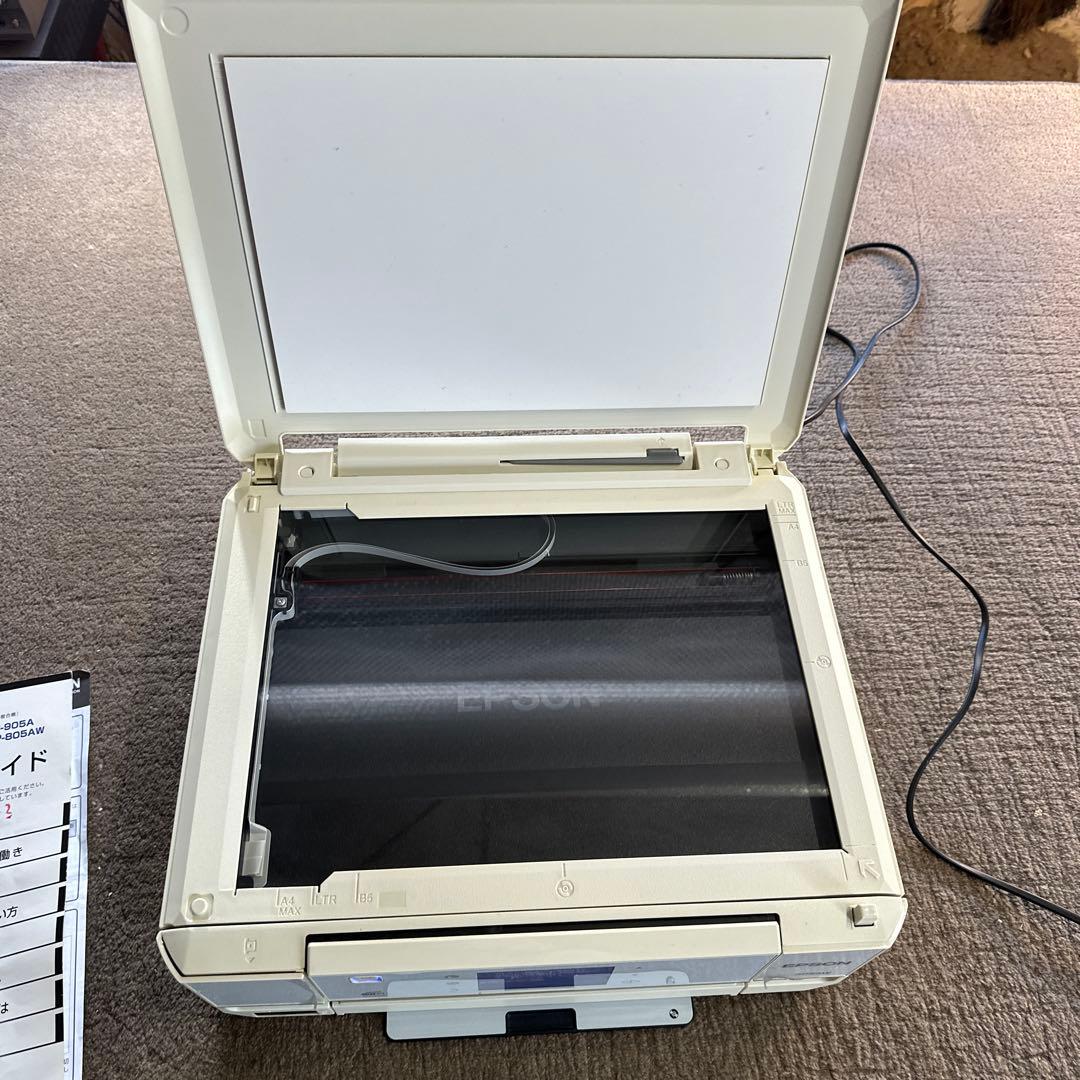 インク切れ EPSON EP-805AW プリンター 動作未確認 ジャンク品