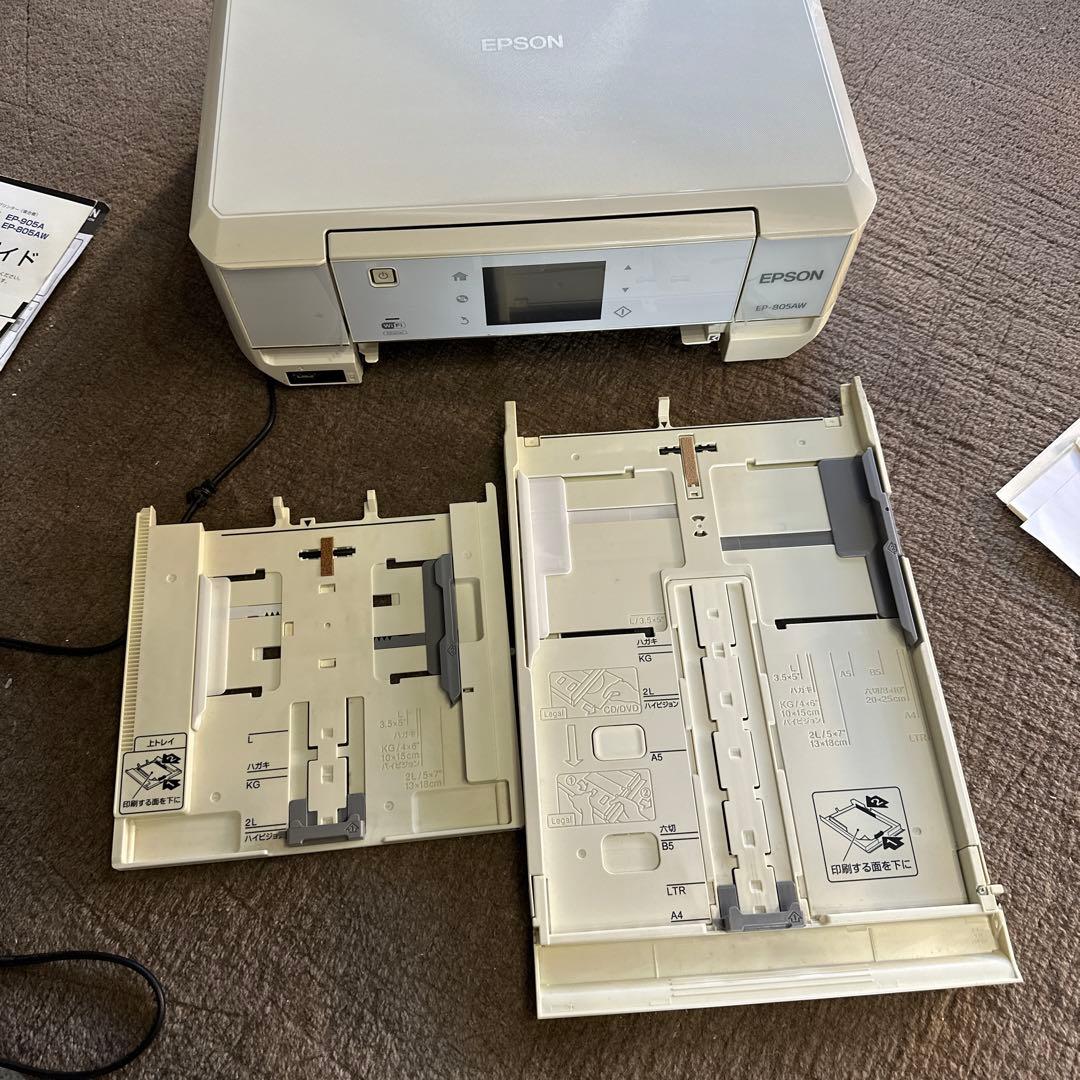 インク切れ EPSON EP-805AW プリンター 動作未確認 ジャンク品