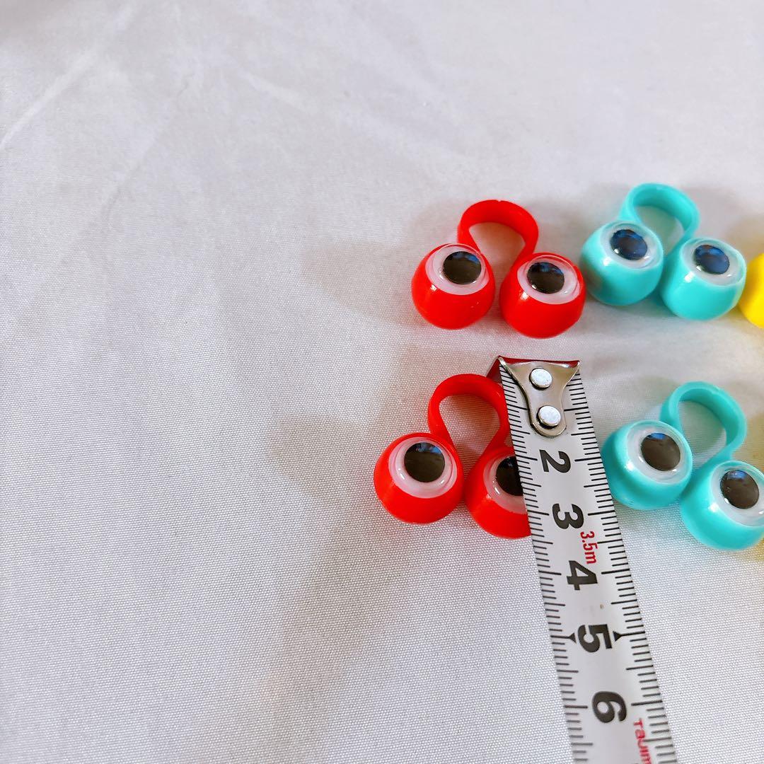 ☆指人形 フィジェット リング ギフト 10個セット おもちゃ カラフル