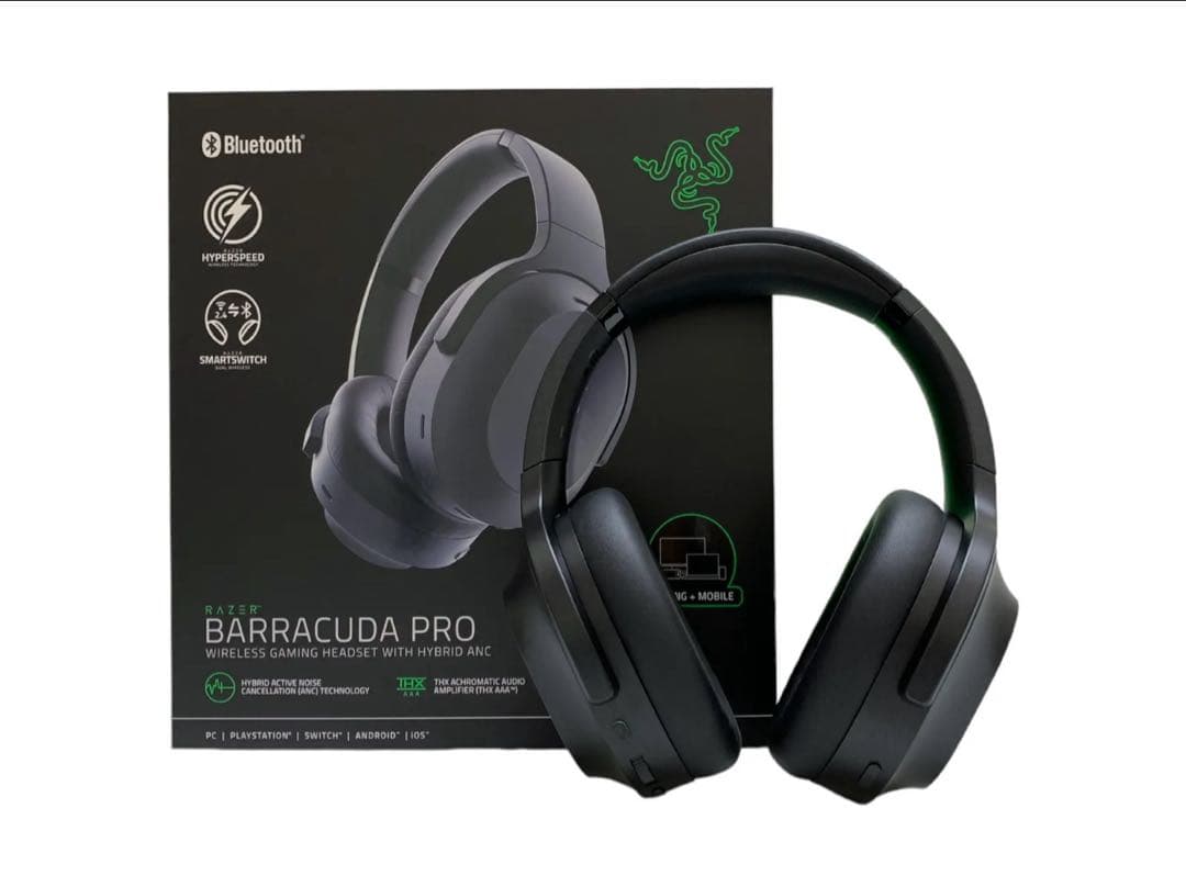 【新品】Razer Barracuda Pro ワイヤレスゲーミングヘッドセット