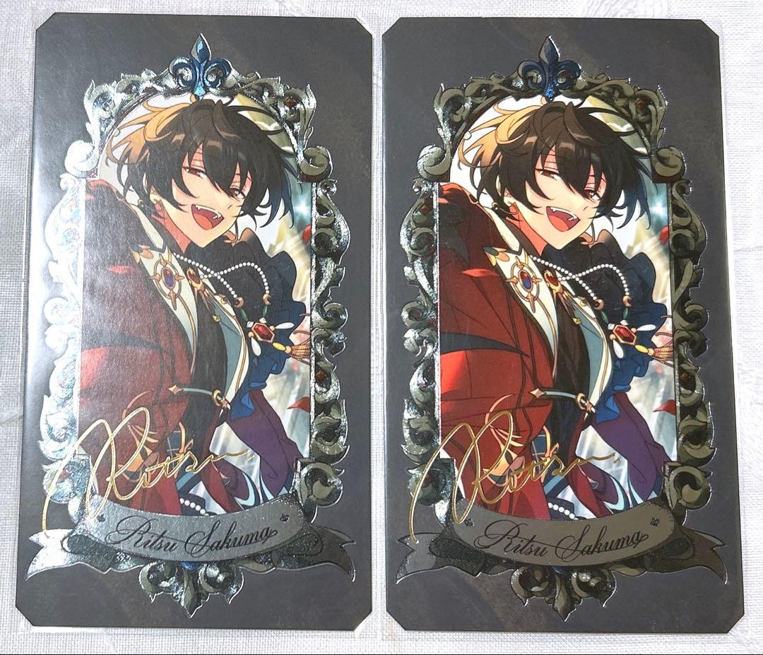 朔間凛月 フィーチャースカウト2缶バッジ開花前開花後12点セット(おまけ付き)