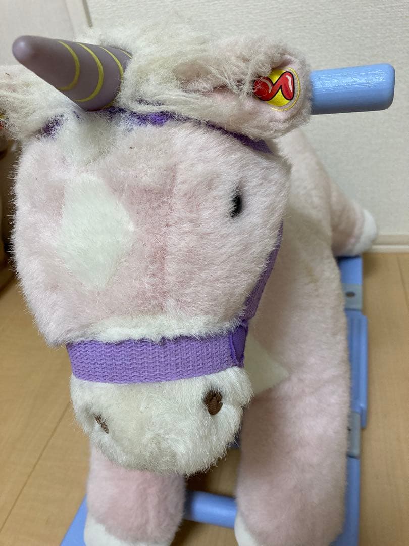 ユニコーン ロッキングホース ぬいぐるみ　ヴィンテージ　80年代