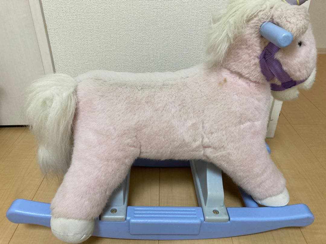 ユニコーン ロッキングホース ぬいぐるみ　ヴィンテージ　80年代