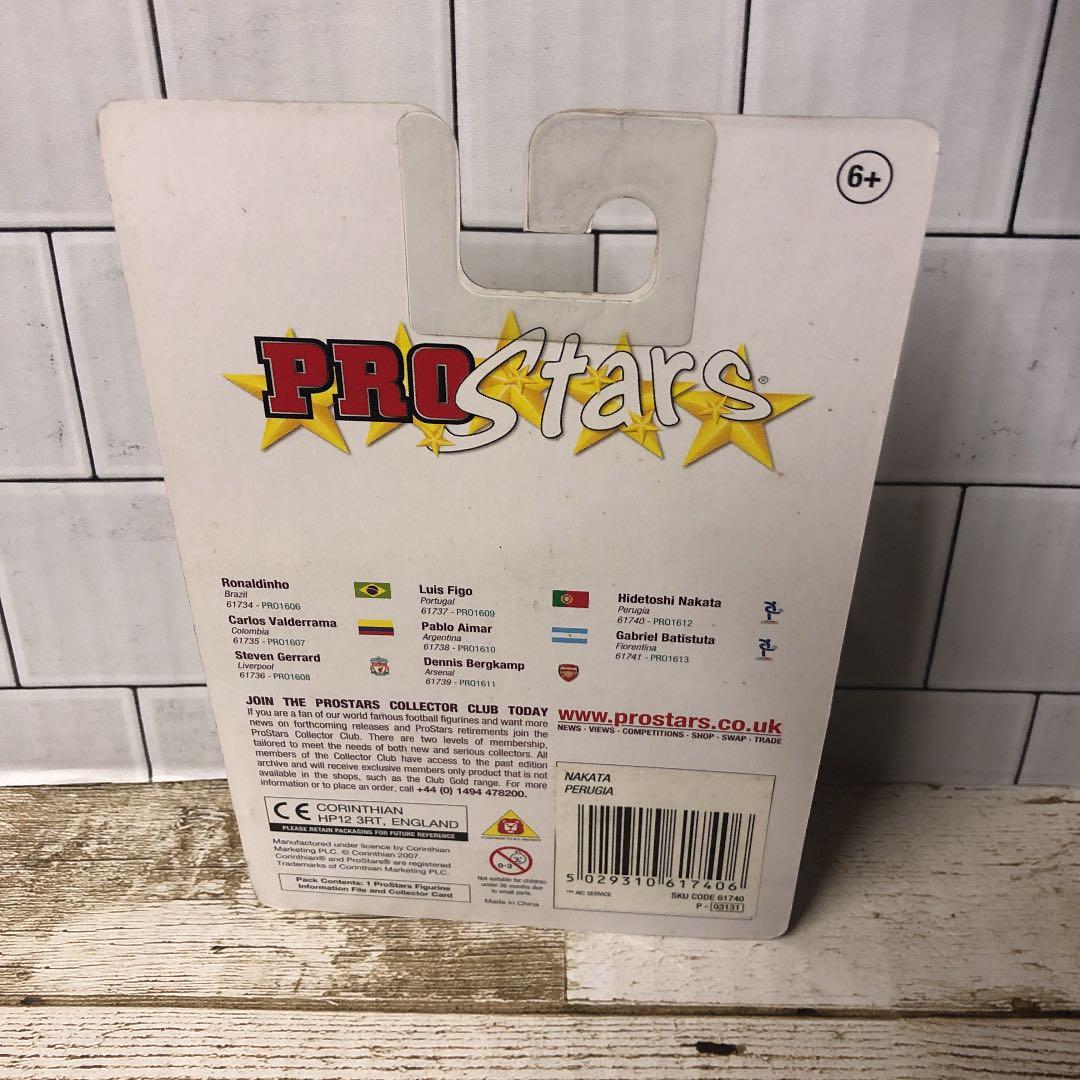 254★サッカー★中田英寿★prostars★フィギュア