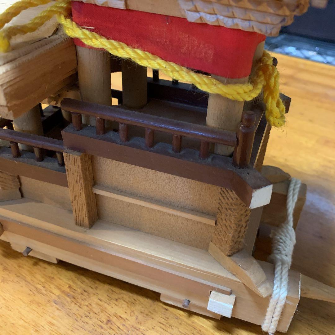 岸和田だんじり祭りミニチュア手作り