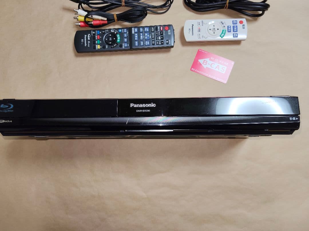 ブルーレイディスクレコーダー DIGA DMR-BR590 中古美品