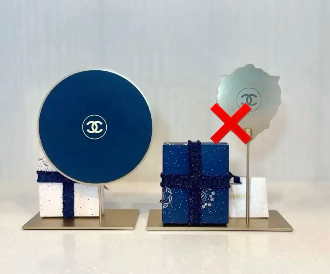 シャネル CHANEL 店頭ディスプレイ オブジェ ホリデー限定 2点セット