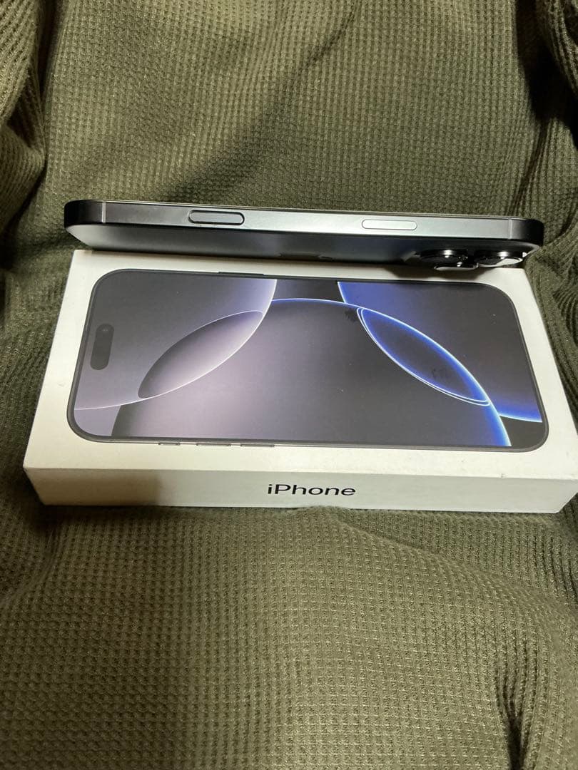 iPhone 16 Pro MAX 1TB ブラックチタニウム