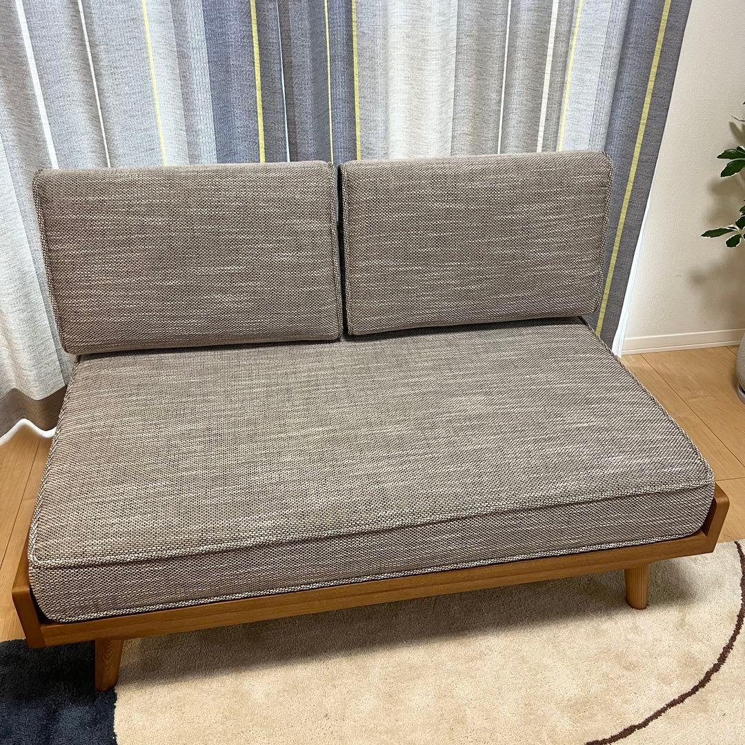 極美品✨unico ウニコ ALBERO(アルベロ) 2シーター ＆ オットマン