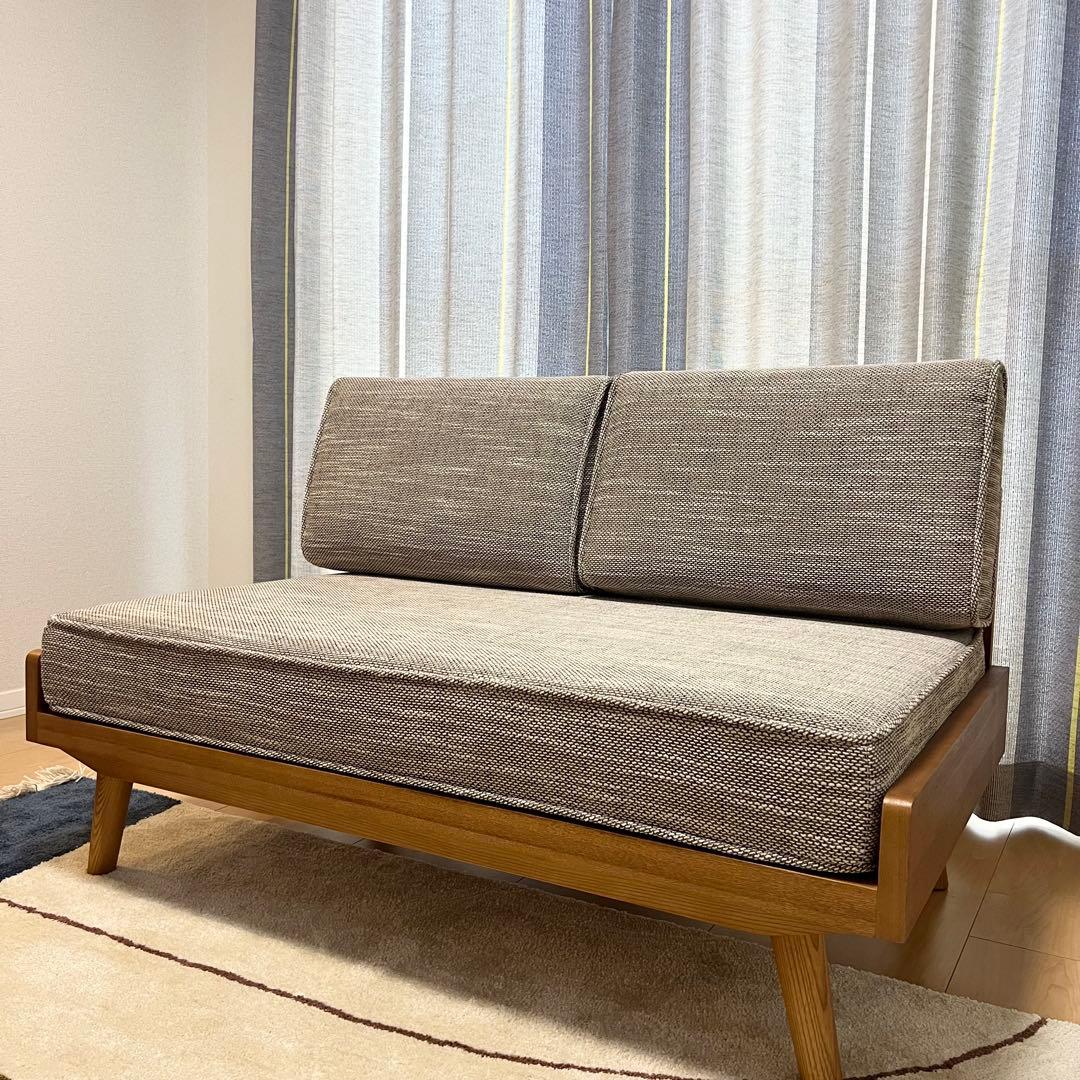 極美品✨unico ウニコ ALBERO(アルベロ) 2シーター ＆ オットマン