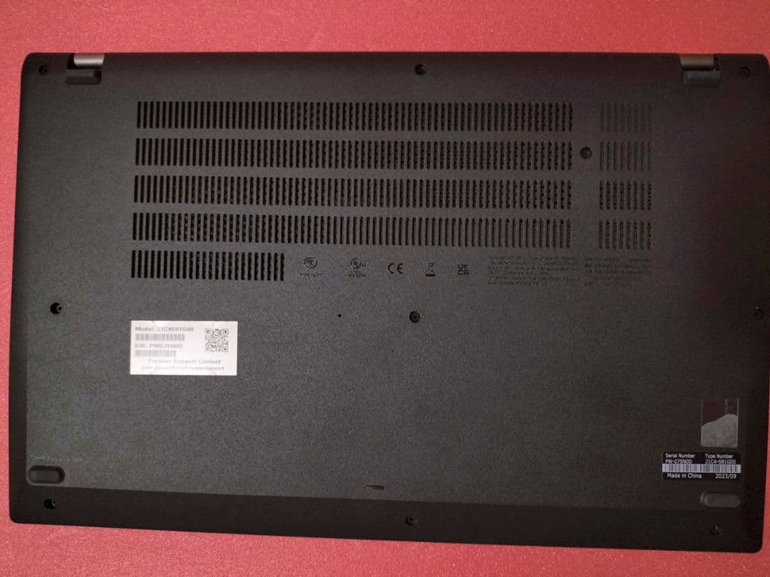 Windowsノート本体 A002 Lenovo ThinkPad Win11 office2021