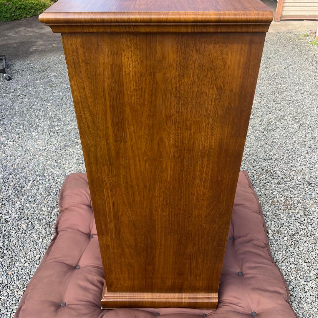 アンティーク調 木製チェスト 5段引き出し 収納家具 アメリカ 英国クラシック