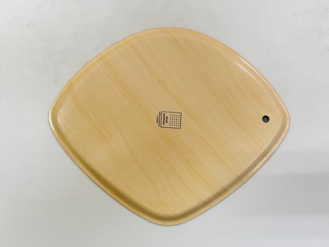 ミナペルホネン 白樺トレイ 羽型 タンバリン