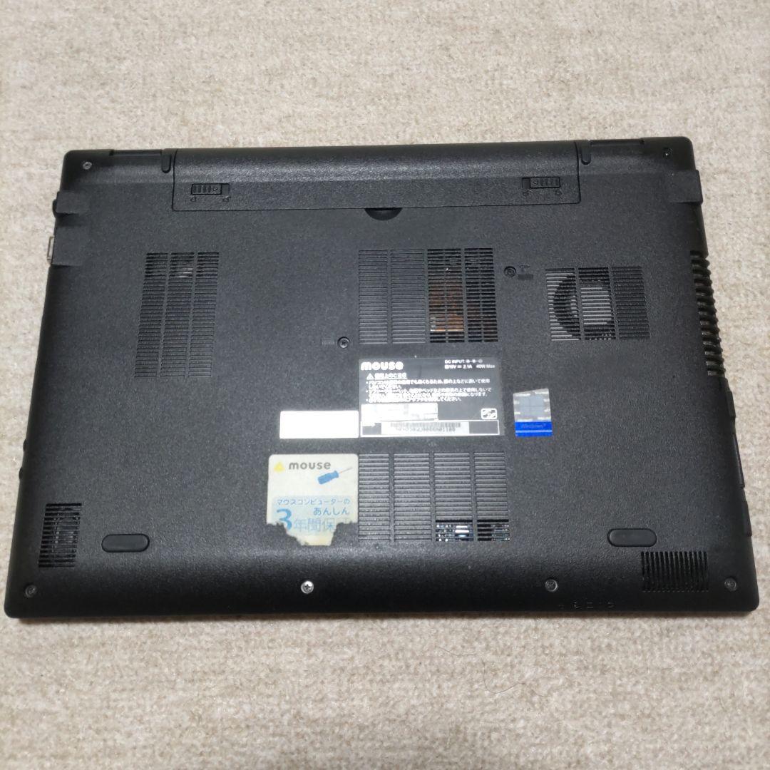 マウスコンピューター　Mpro-NB391H-SSD i5 256GB 16G