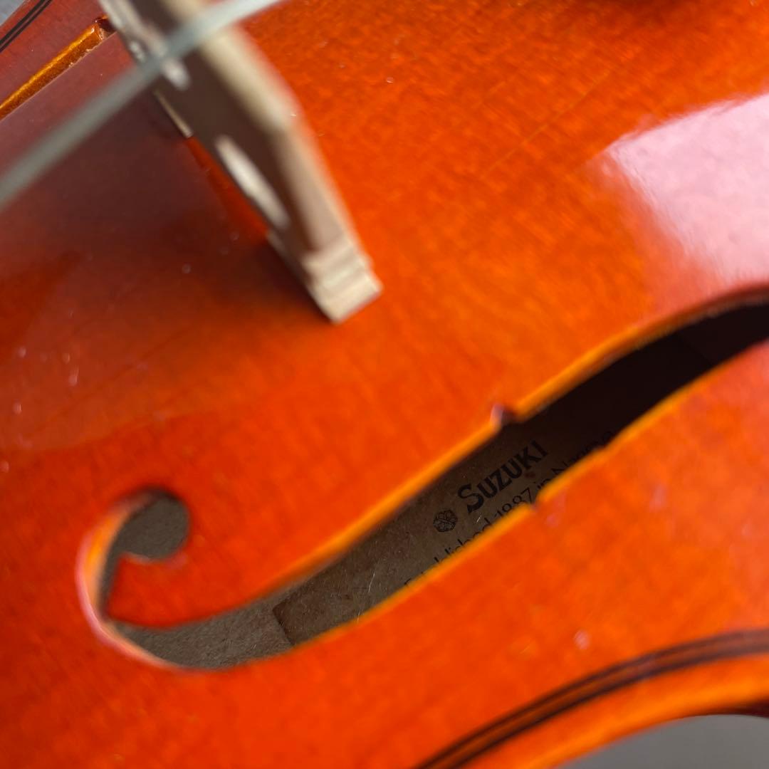SUZUKI バイオリン本体 NO.220 1/4 anno 1986