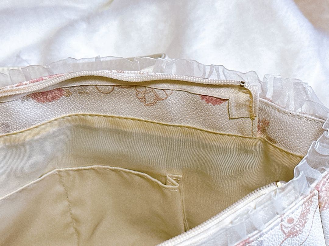 LIZ LISA × マイメロディ ハンドバッグ 花柄 ケーキ柄 レース 姫系