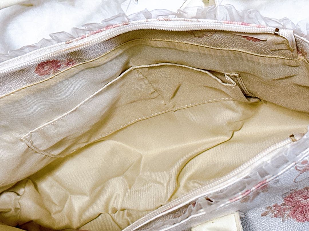 LIZ LISA × マイメロディ ハンドバッグ 花柄 ケーキ柄 レース 姫系