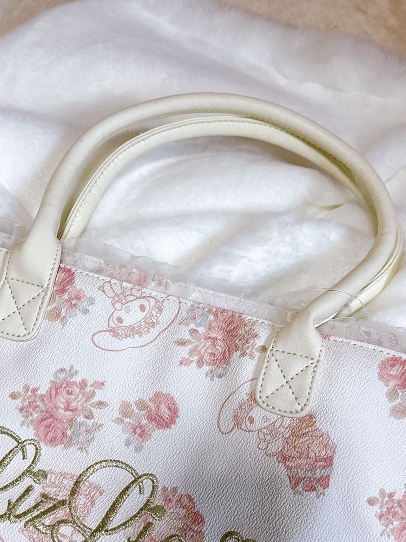 LIZ LISA × マイメロディ ハンドバッグ 花柄 ケーキ柄 レース 姫系
