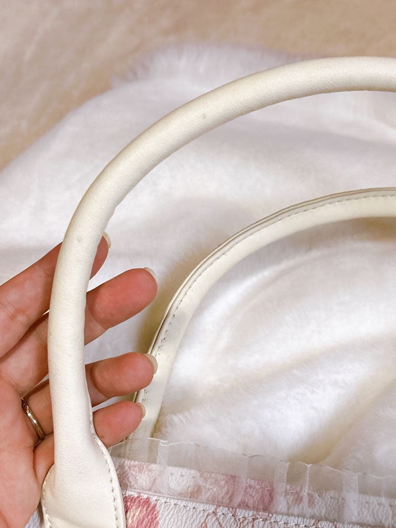 LIZ LISA × マイメロディ ハンドバッグ 花柄 ケーキ柄 レース 姫系