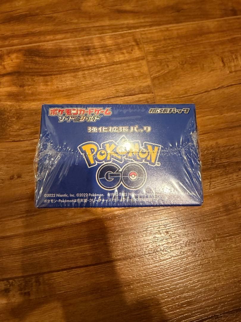 ポケモンGO 未開封BOX シュリンク付き