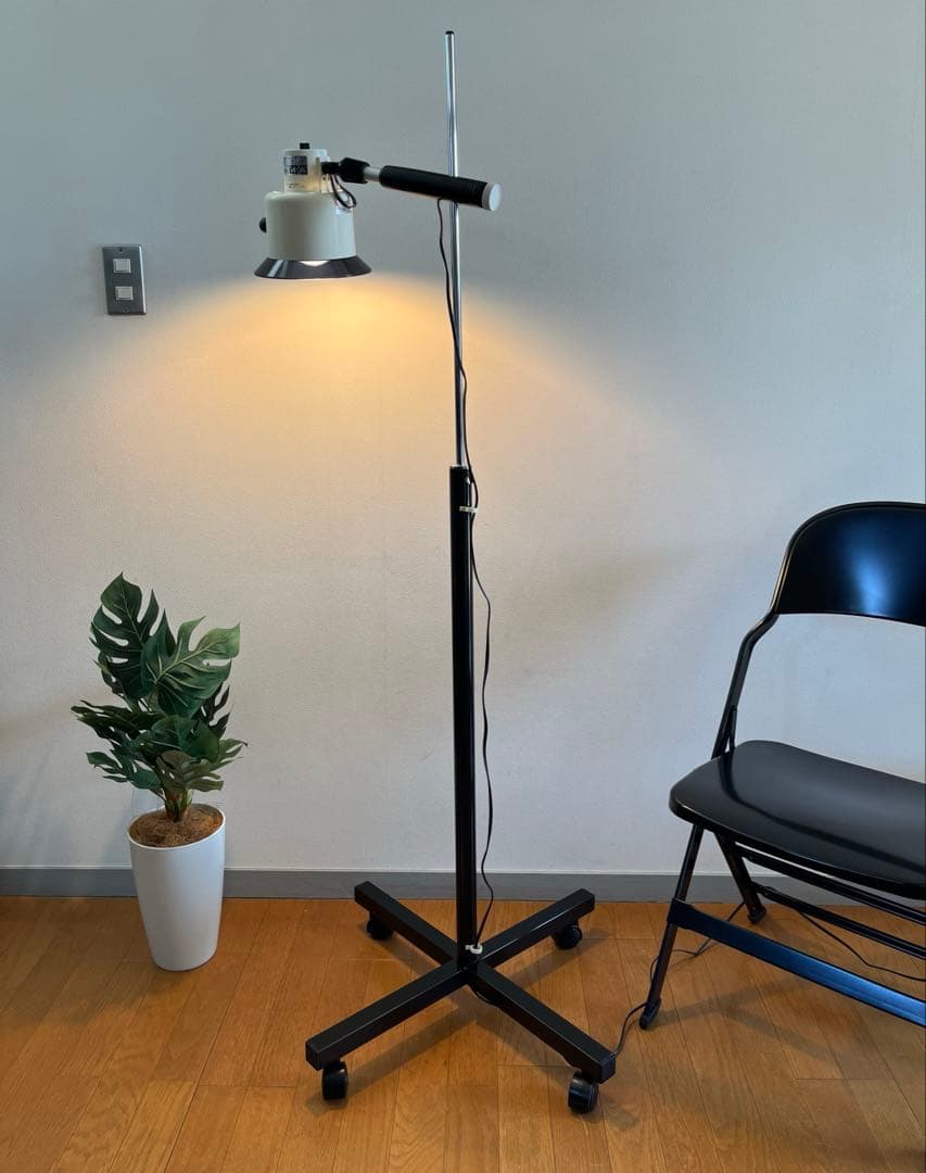 未使用品　ヴィンテージ　ナショナル　80's フロアランプ　ポストモダン　レトロ