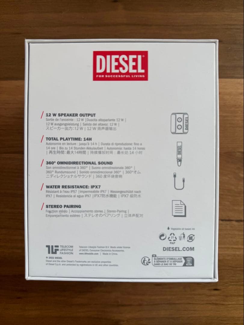 diesel Bluetoothスピーカー　red