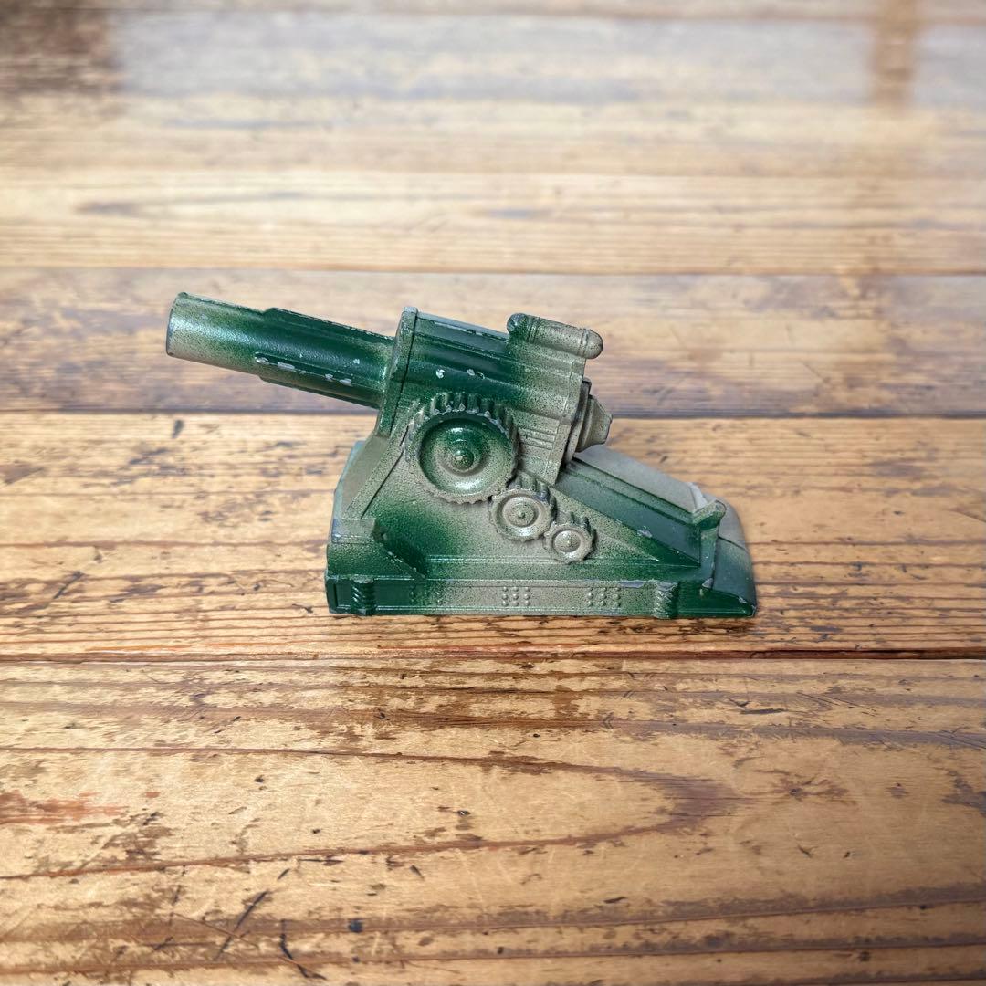 昭和 レトロ おもちゃ 大砲 模型 玩具 戦争 50s ミリタリー ビンテージ