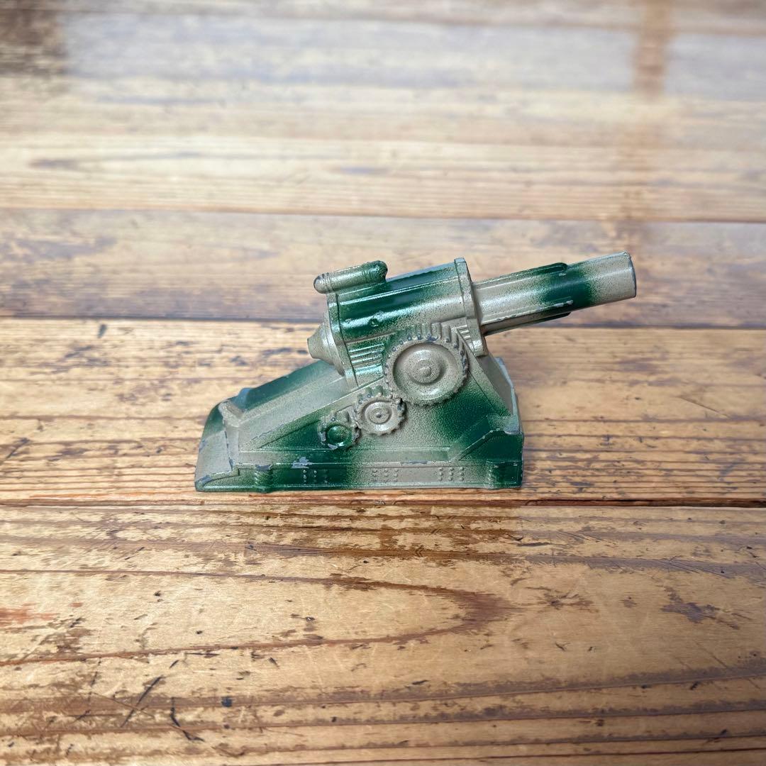 昭和 レトロ おもちゃ 大砲 模型 玩具 戦争 50s ミリタリー ビンテージ