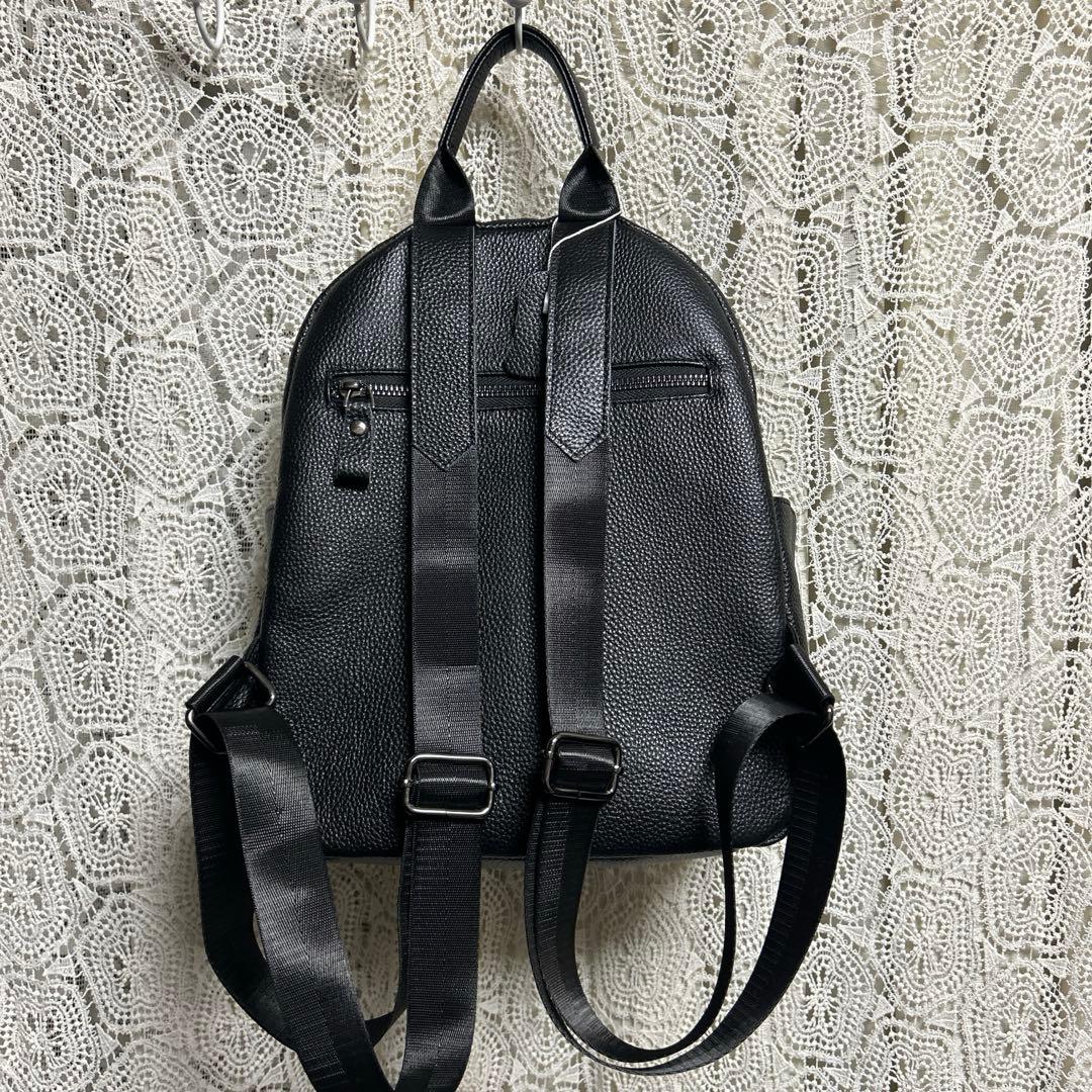 60302 ミナペルホネンハーフハンドメイド本革リュック ＬＬカラフルtarte