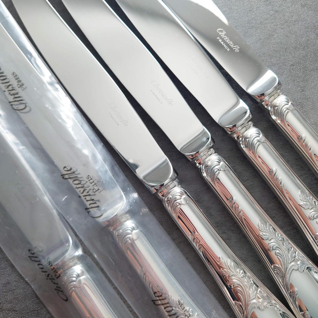 美品 クリストフル マルリー テーブルナイフ 未開封含む 6点