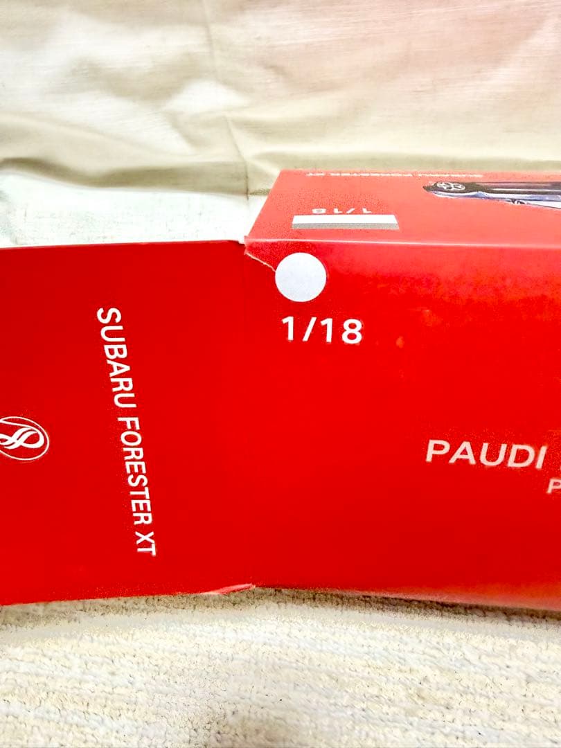 【週末お値下げ】PAUDI 1/18 スバル フォレスター XT