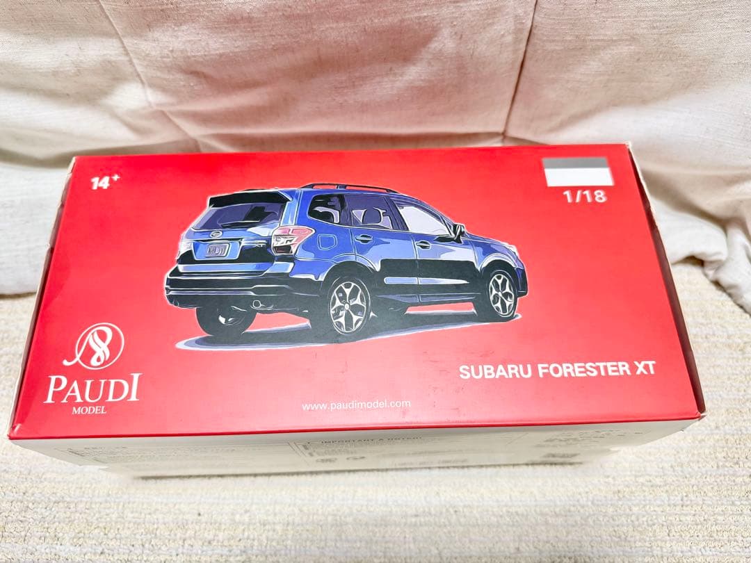 【週末お値下げ】PAUDI 1/18 スバル フォレスター XT