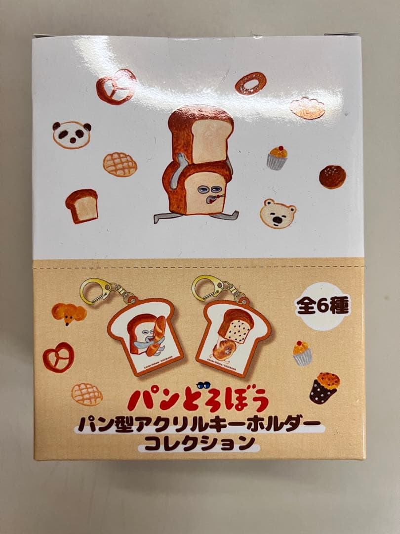パンどろぼう アクリルキーホルダー＆缶バッジ