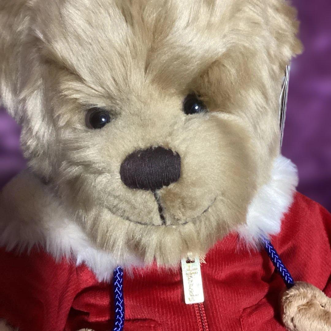 ❤️週末SALE❤️ハロッズ　テディベア ❤️2007 フードジャケットぬいぐるみ美品