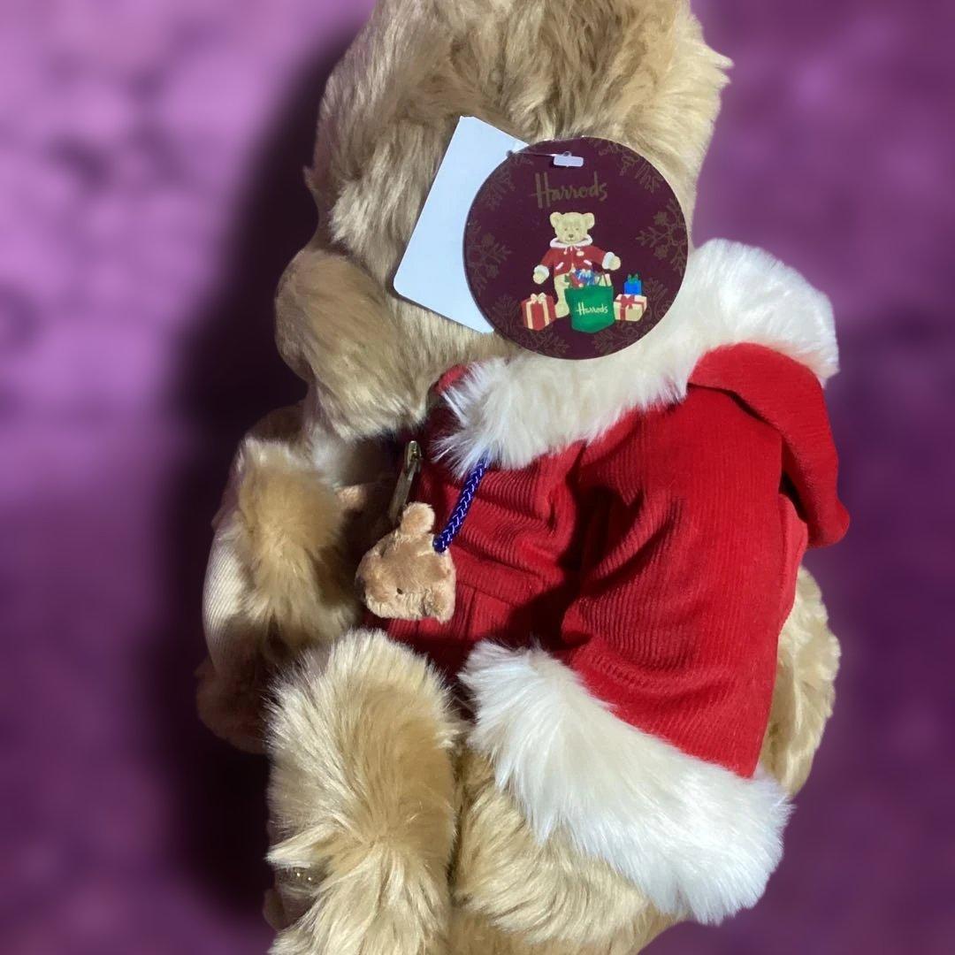 ❤️週末SALE❤️ハロッズ　テディベア ❤️2007 フードジャケットぬいぐるみ美品