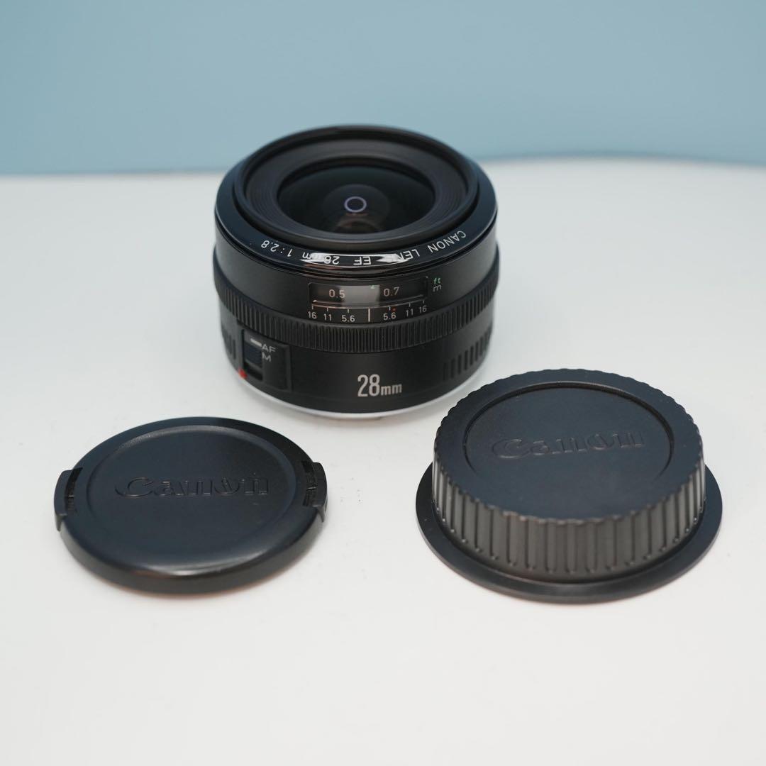 Canon純正 28mm F2.8 美品 a3864