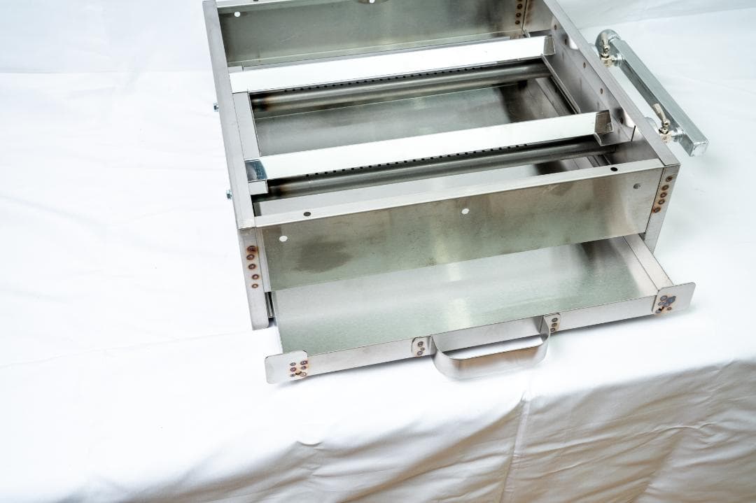 焼物グリラー 幅450x奥450 業務用 LPガス式 網焼き器 プロパン 海の家