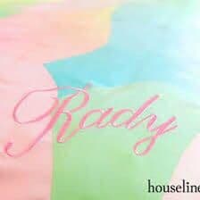 【新品未使用】レインボーミルフルールベッドカバー♡rady ♡タグ付　セミダブル