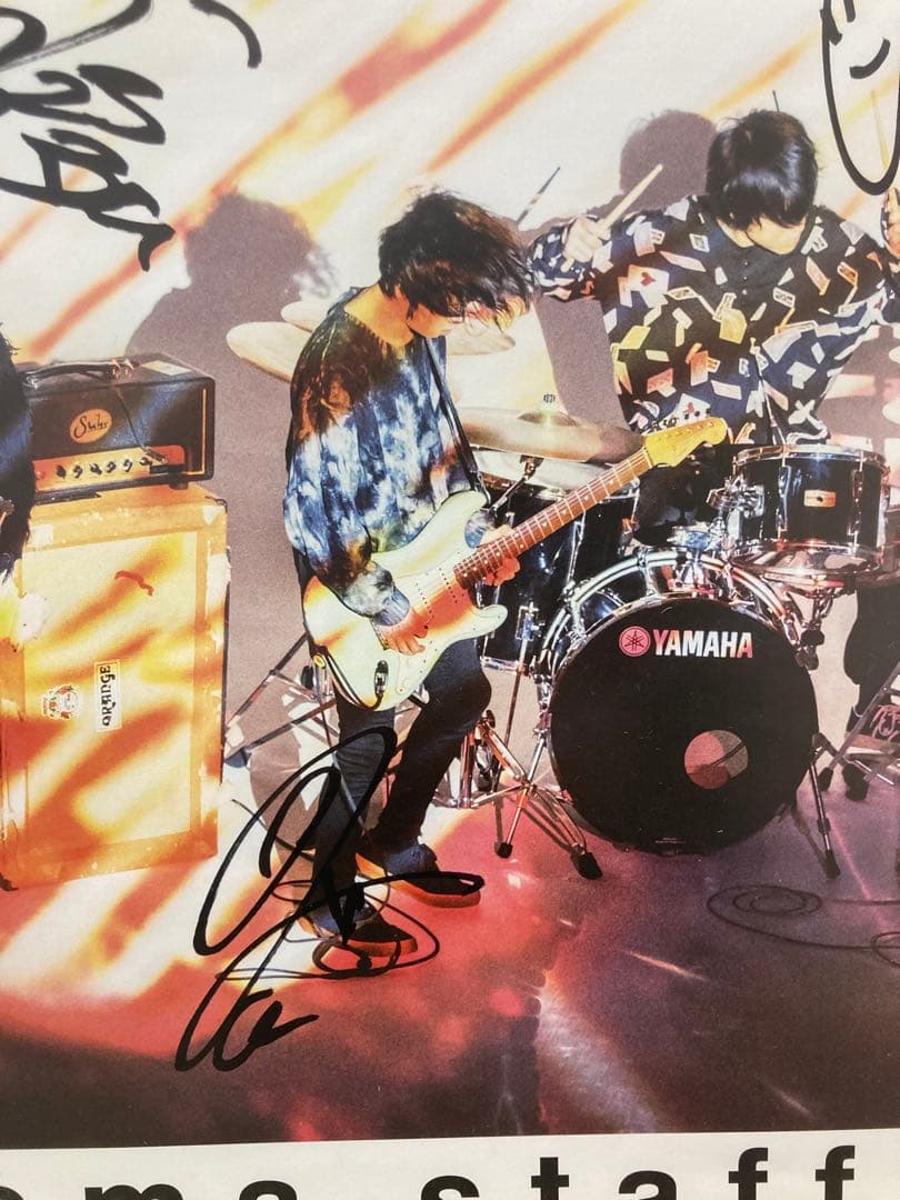 cinema staff 直筆サイン 熱源 B2ポスター