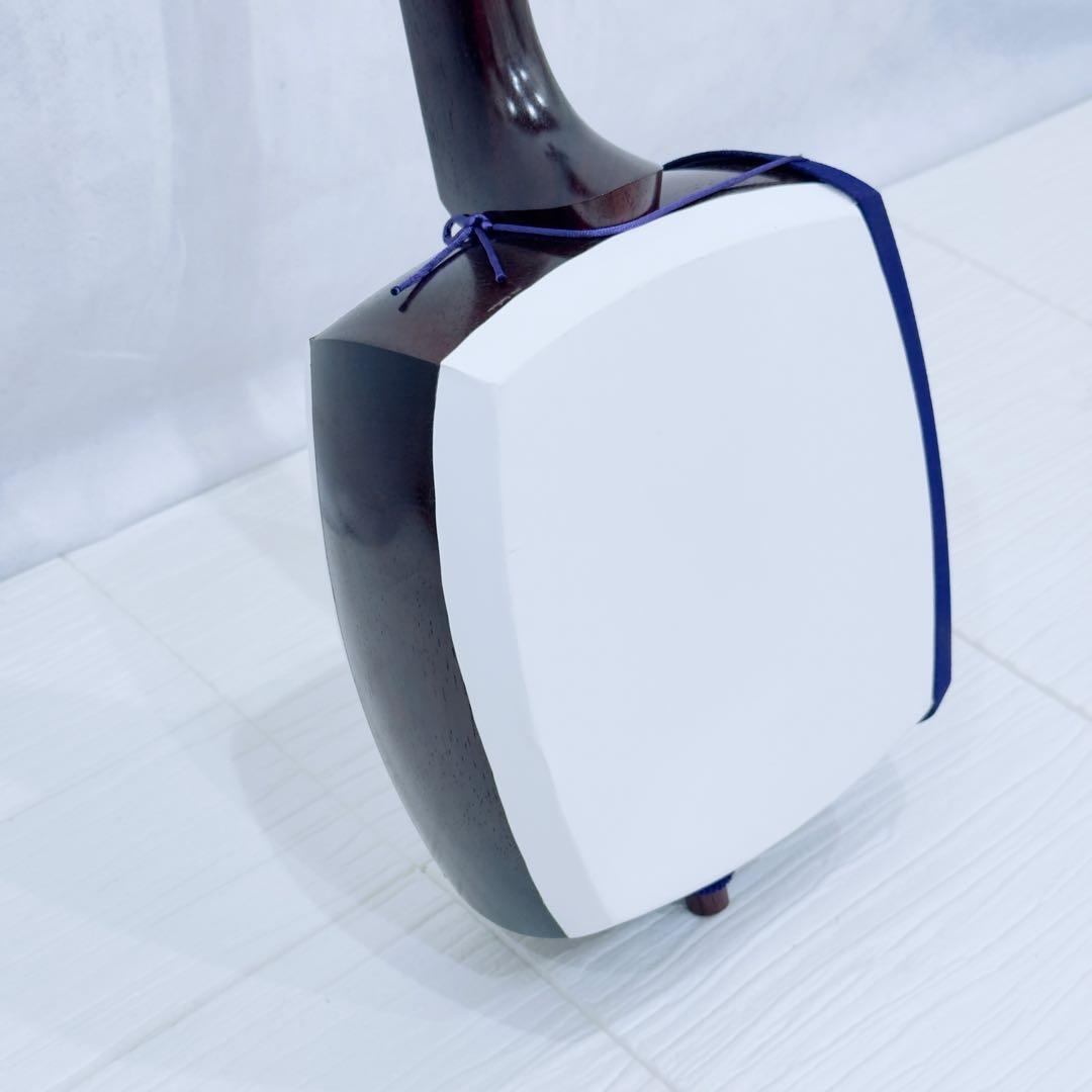 津軽三味線 太棹 紅木 撥付き