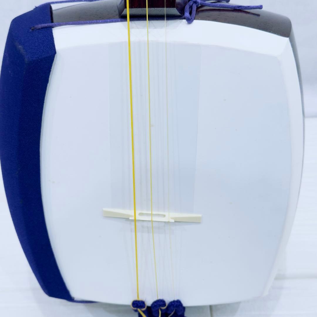 津軽三味線 太棹 紅木 撥付き