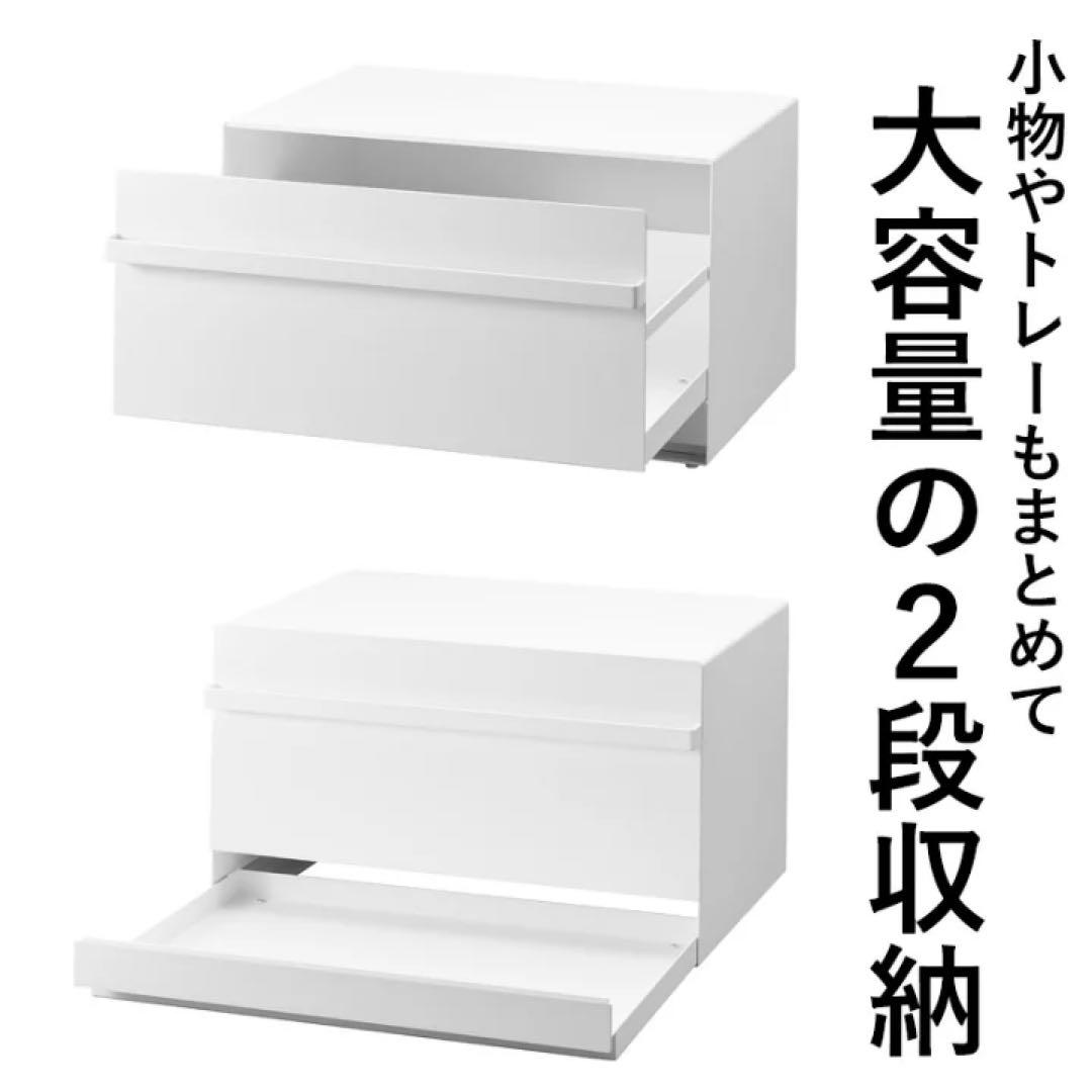 山崎実業　ブレッドケース　タワー　引き出し型2段