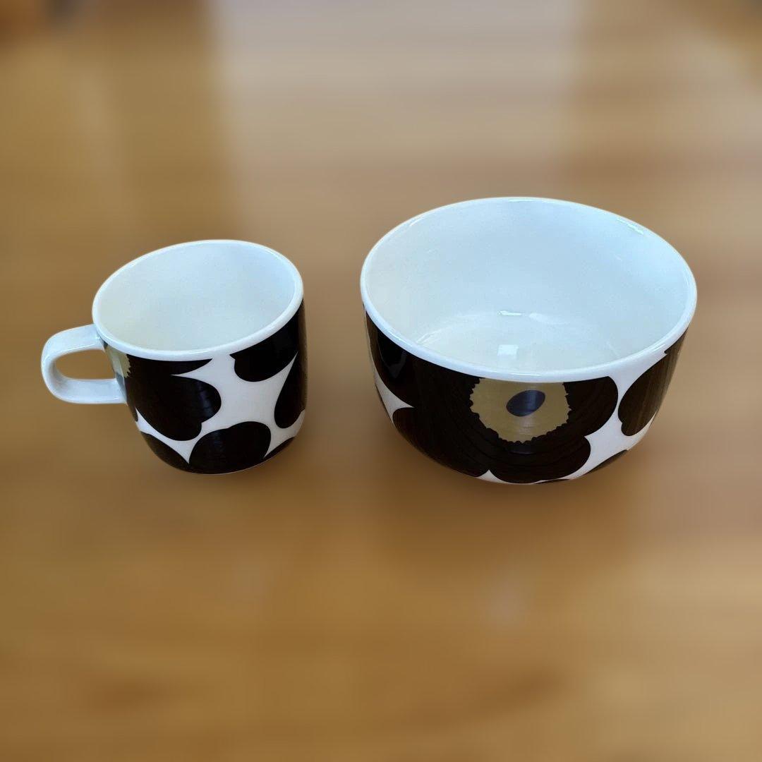 ◉marimekko◉50th Blackウニッコ4点セット◉