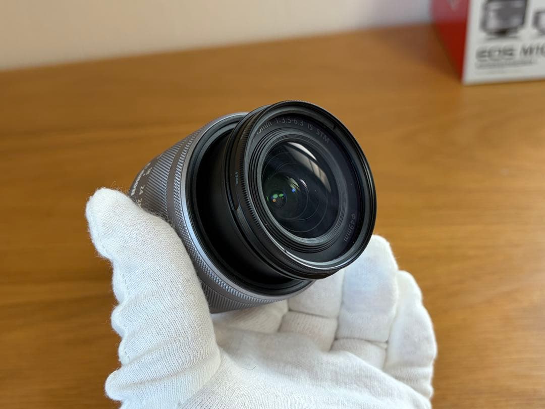 【美品】Canon EOS M100 グレー 本体 + レンズ 2本+ 付属品