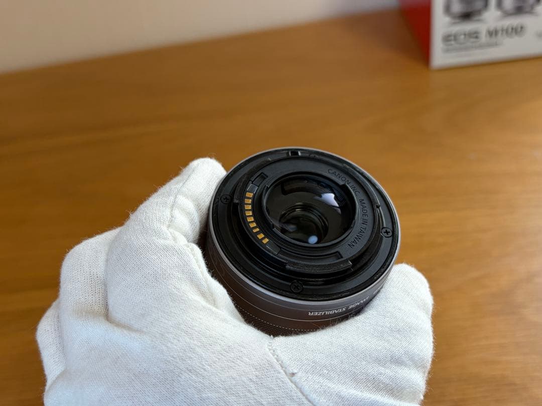 【美品】Canon EOS M100 グレー 本体 + レンズ 2本+ 付属品