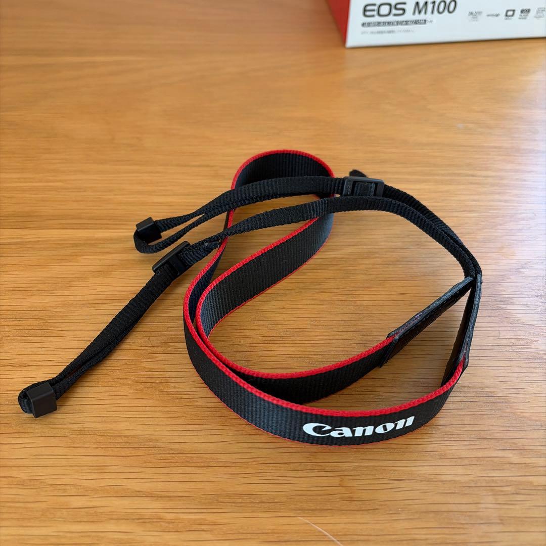 【美品】Canon EOS M100 グレー 本体 + レンズ 2本+ 付属品