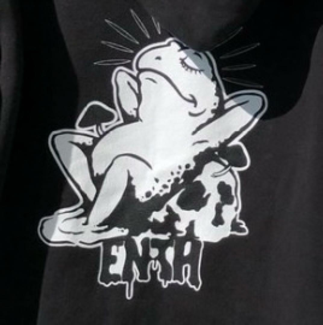 ENTH カエルパーカーL 黒❹10-FEET※ken yokoyama※SiM