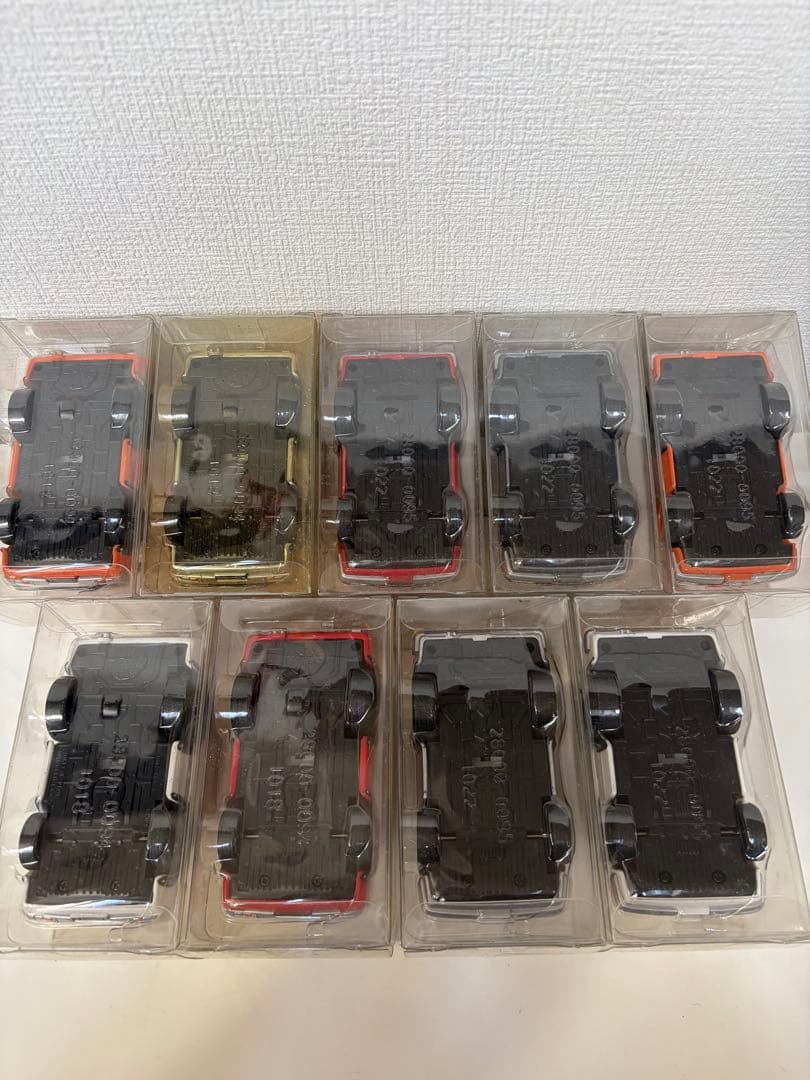 ミニカー スカイライン GT-R プルバックカー 9台セット